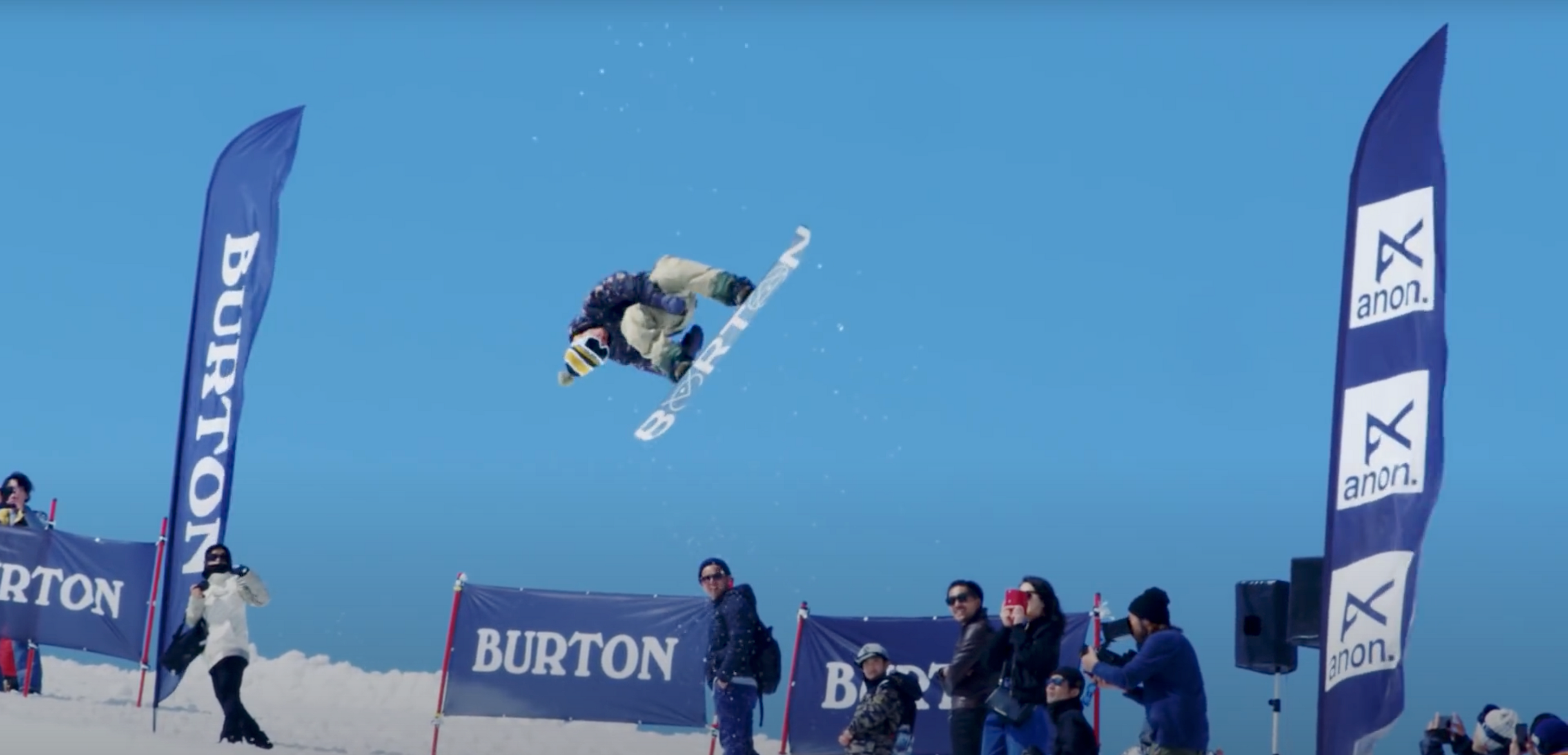 Load video: BURTON SUPER PIPE SESSIONS 2018